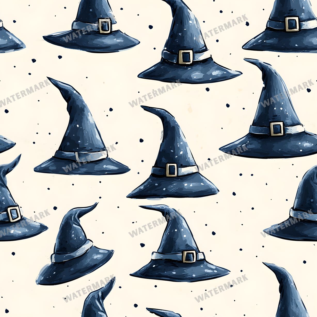 Witchcraft Seamless Pattern