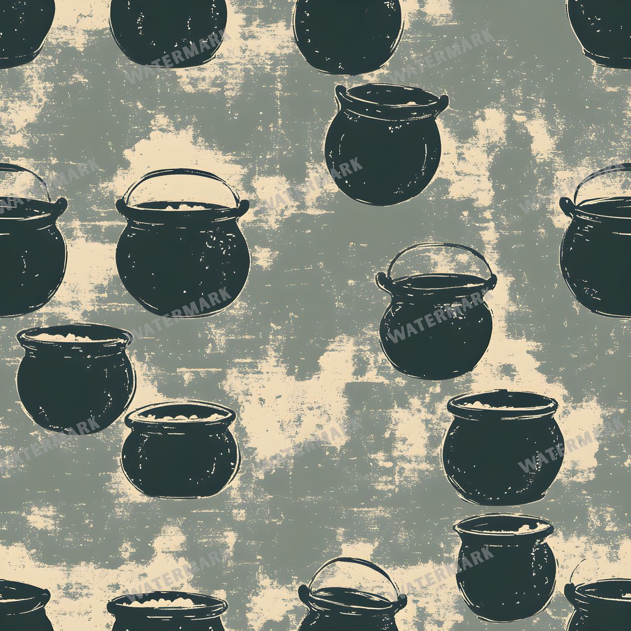 Witchcraft Seamless Pattern