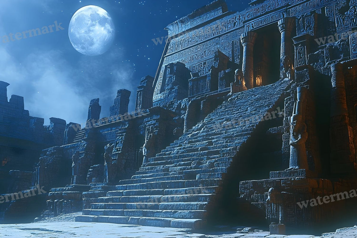 Ancient Egyptian Night Backdrop Images