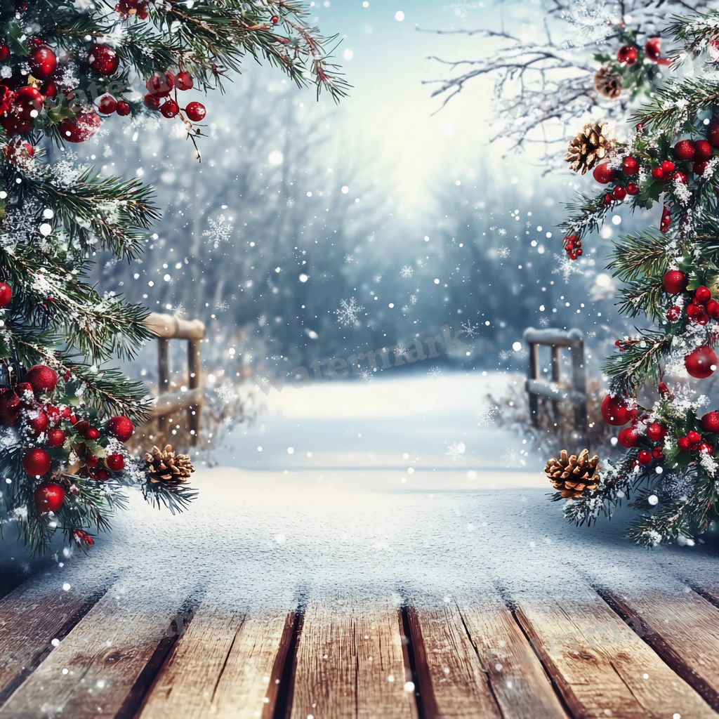 Christmas Backdrop Images
