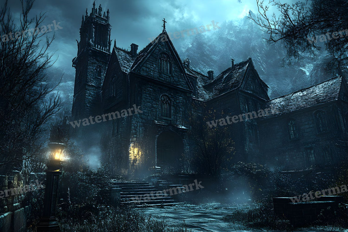 Dark Academia Study Backdrop Images