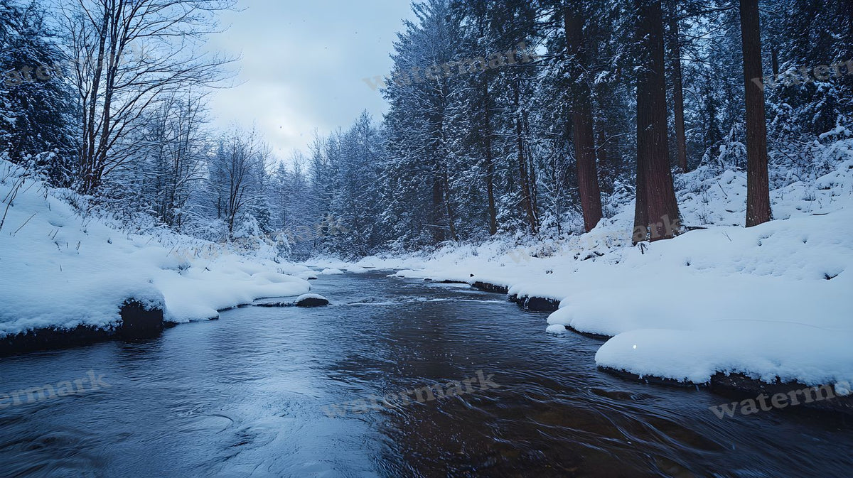 Winter Snow Backdrop Images