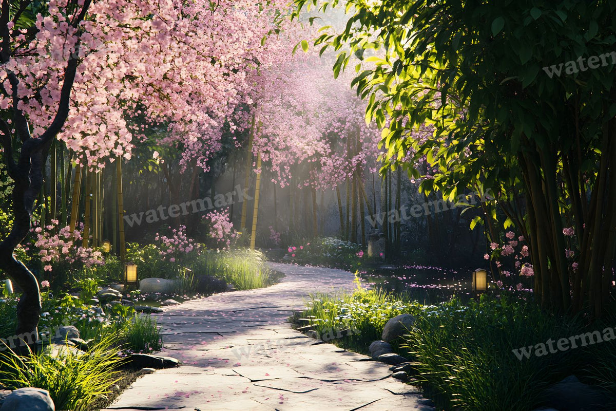 Botanical Garden Backdrop Images