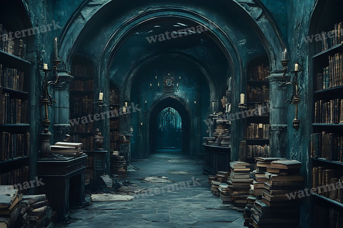 Dark Academia Study Backdrop Images