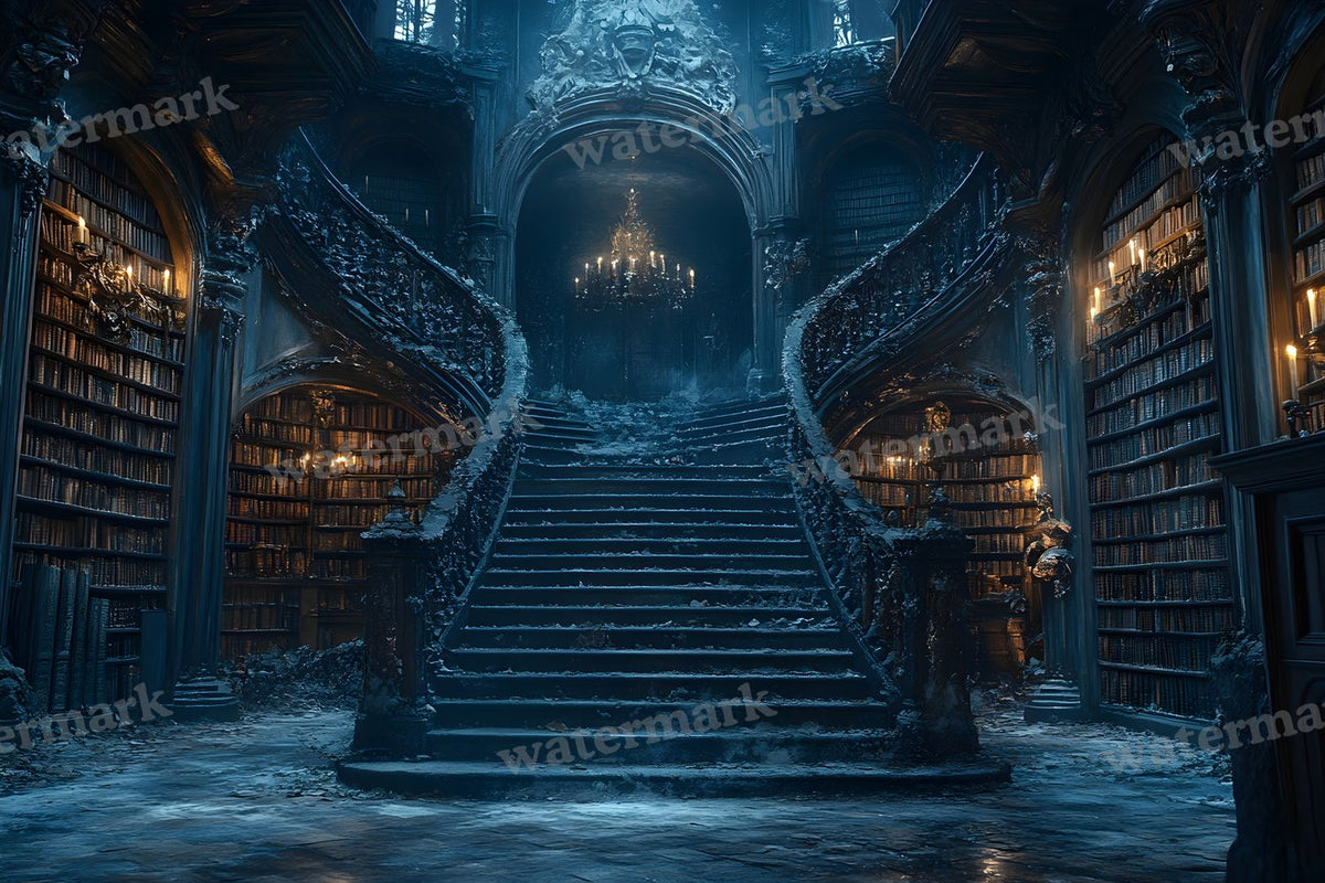 Dark Academia Study Backdrop Images