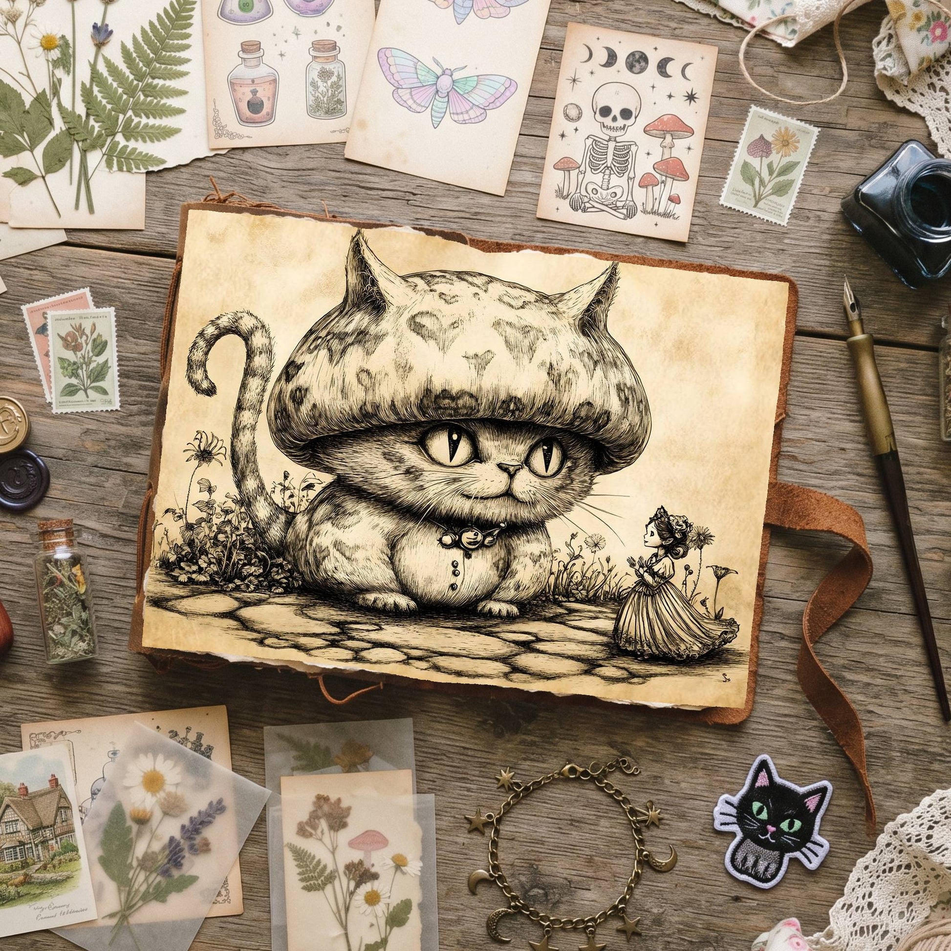 Alice In Wonderland Digital Papers