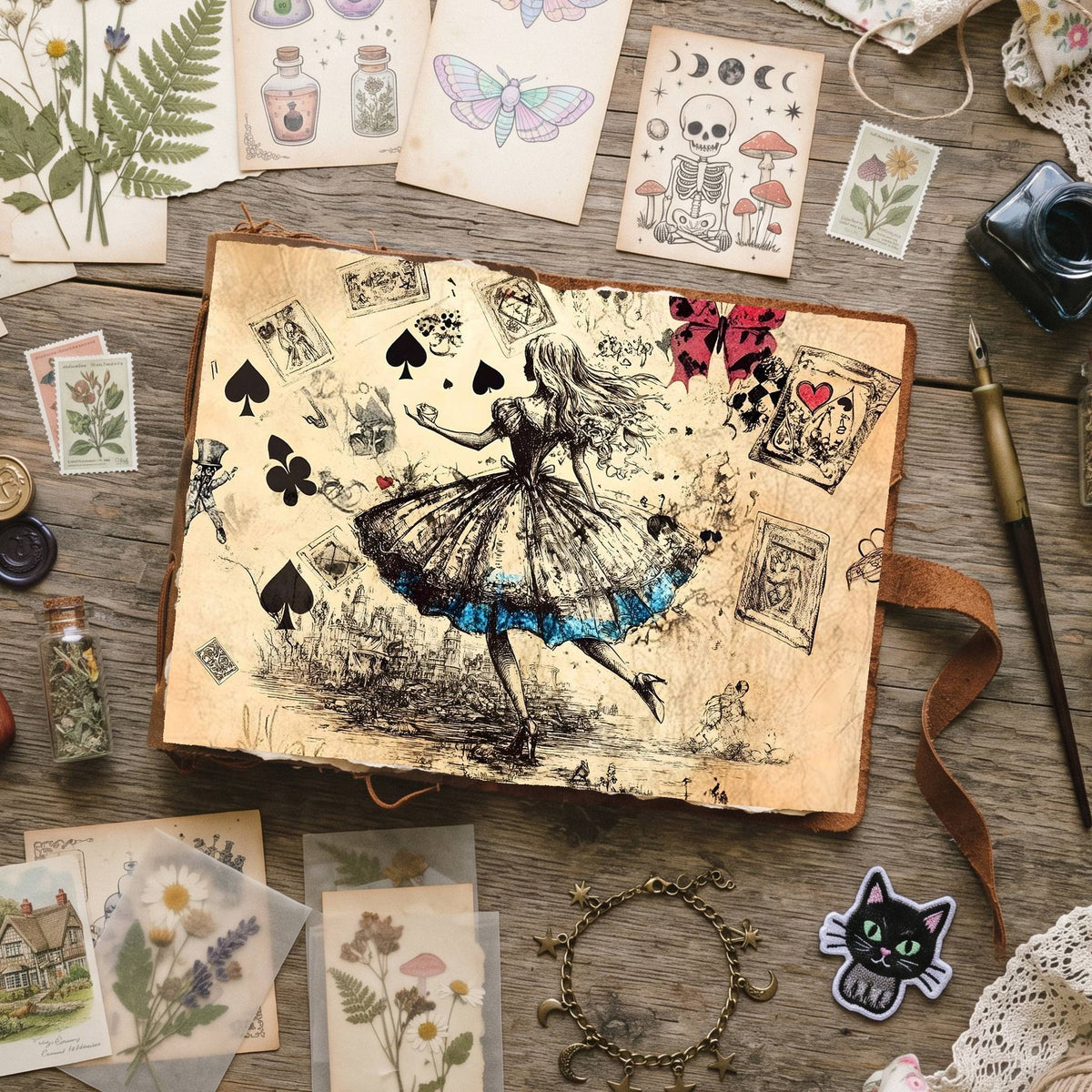 Alice In Wonderland Digital Papers