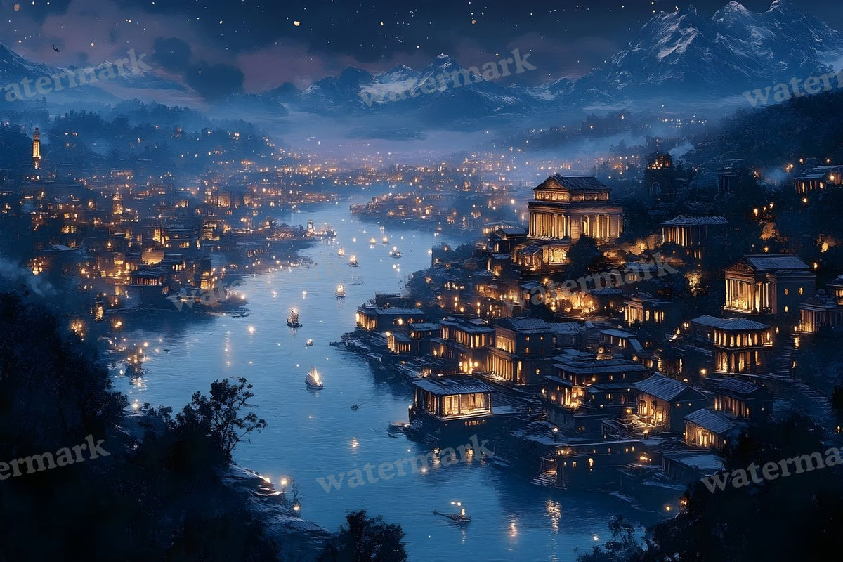 Ancient Roman Night Backdrop Images