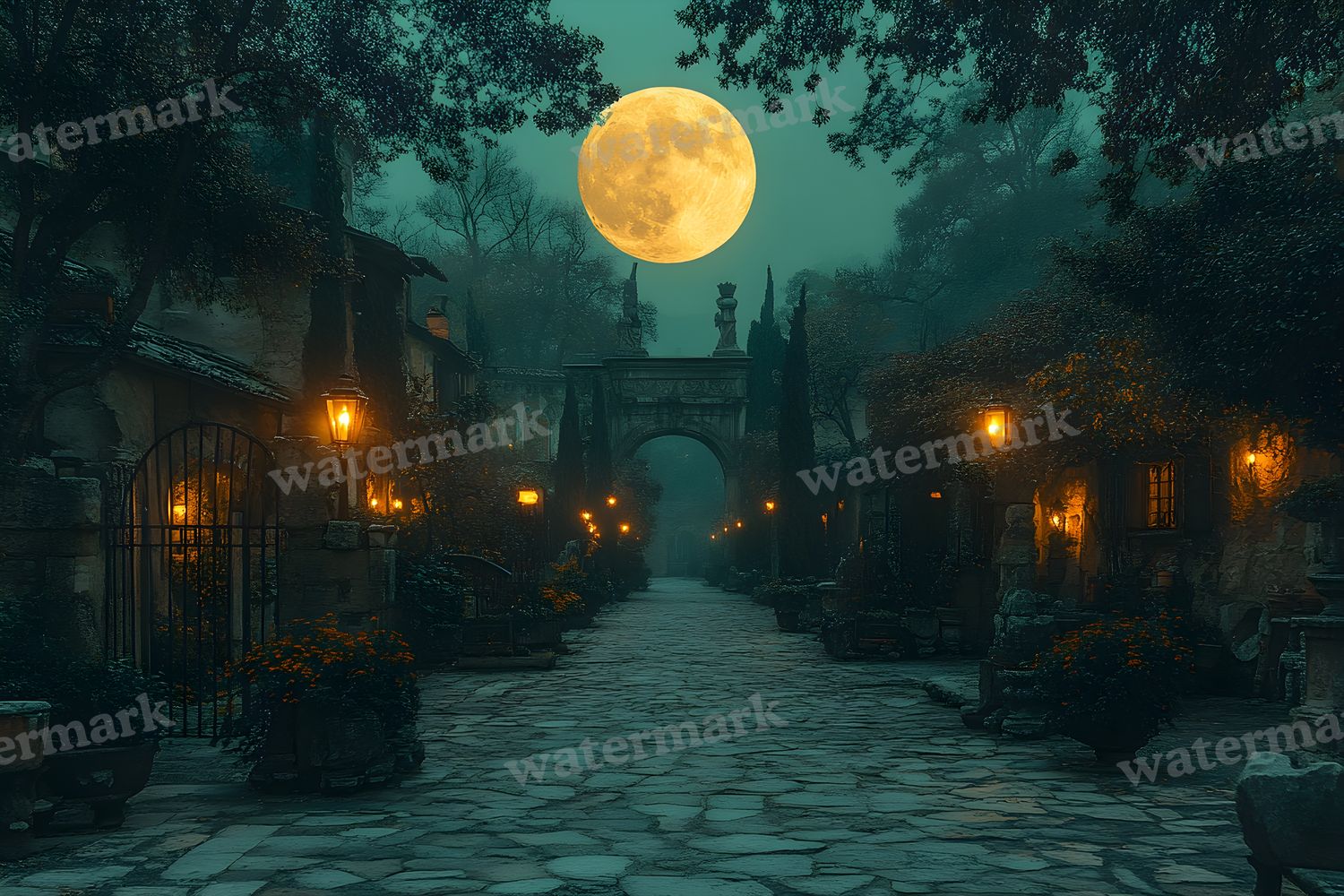 Ancient Roman Night Backdrop Images