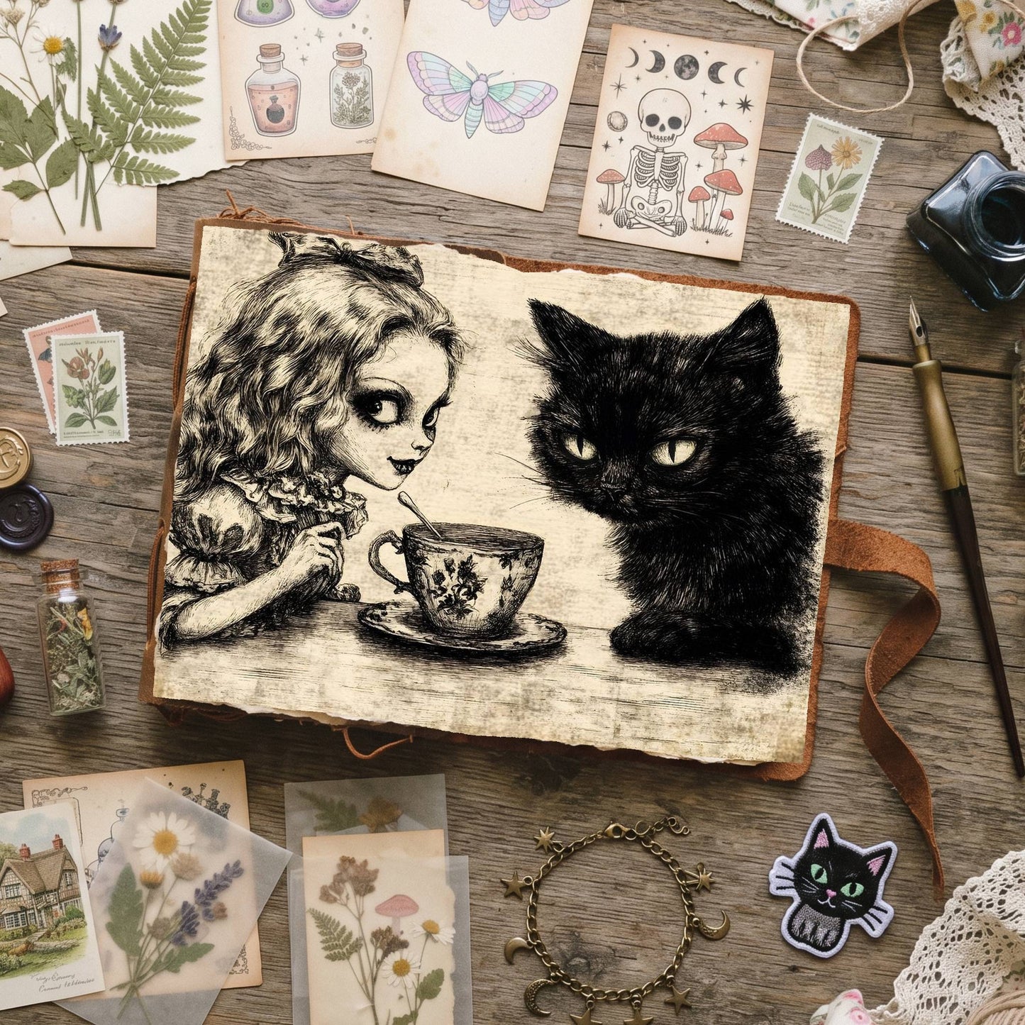 Alice In Wonderland Digital Papers