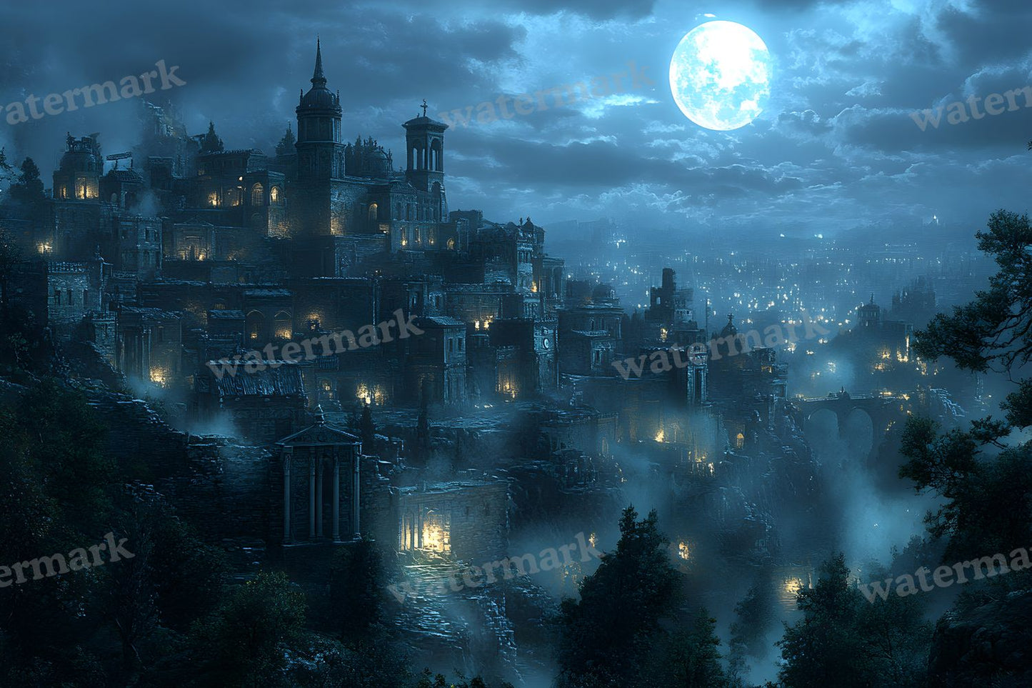 Ancient Roman Night Backdrop Images