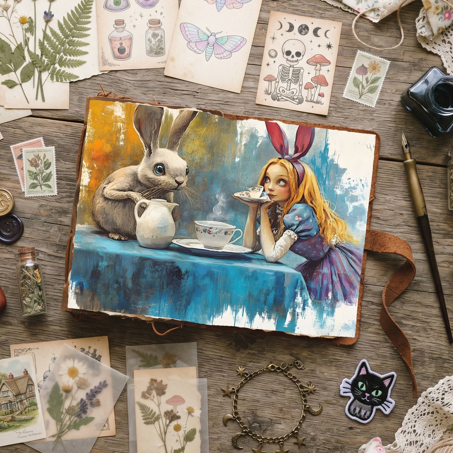 Alice In Wonderland Digital Papers