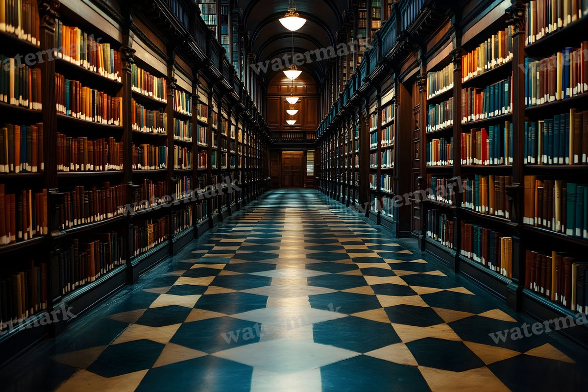 Dark Academia Study Backdrop Images