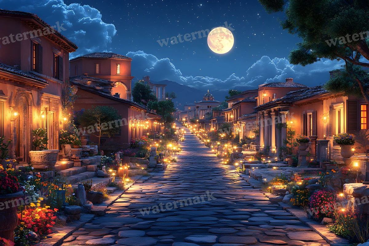 Ancient Roman Night Backdrop Images
