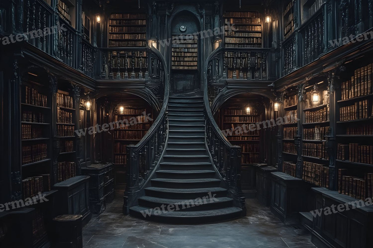 Dark Academia Study Backdrop Images
