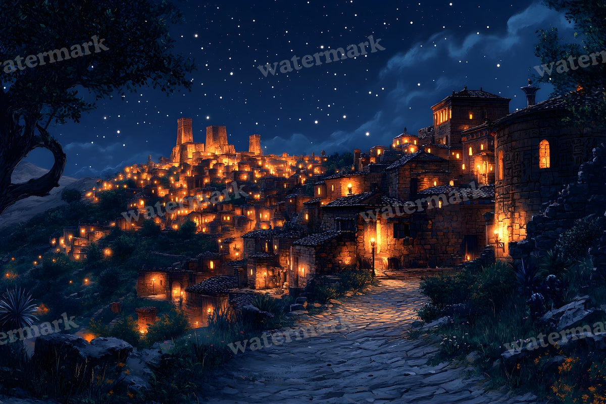 Ancient Egyptian Night Backdrop Images