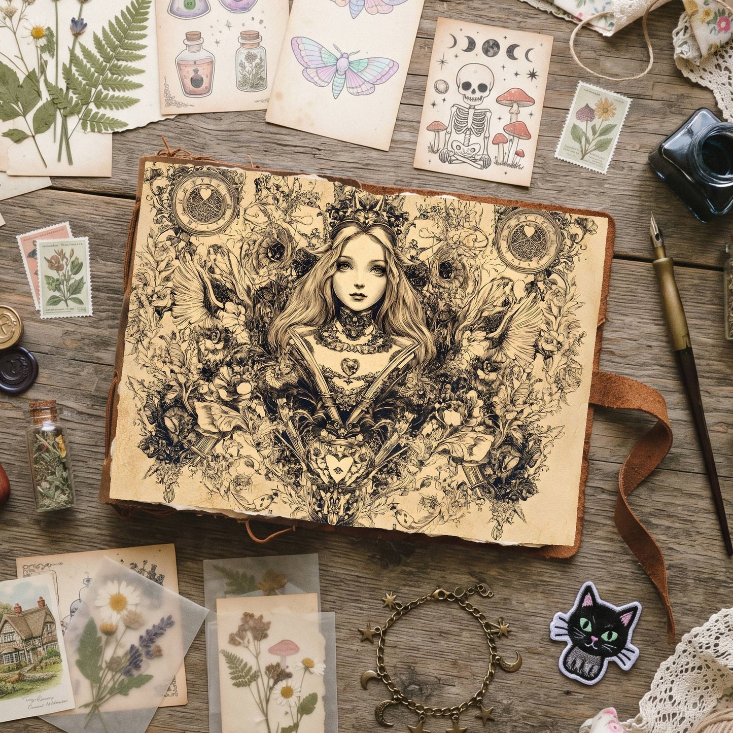 Alice In Wonderland Digital Papers