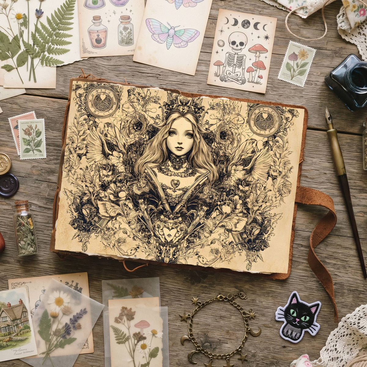 Alice In Wonderland Digital Papers