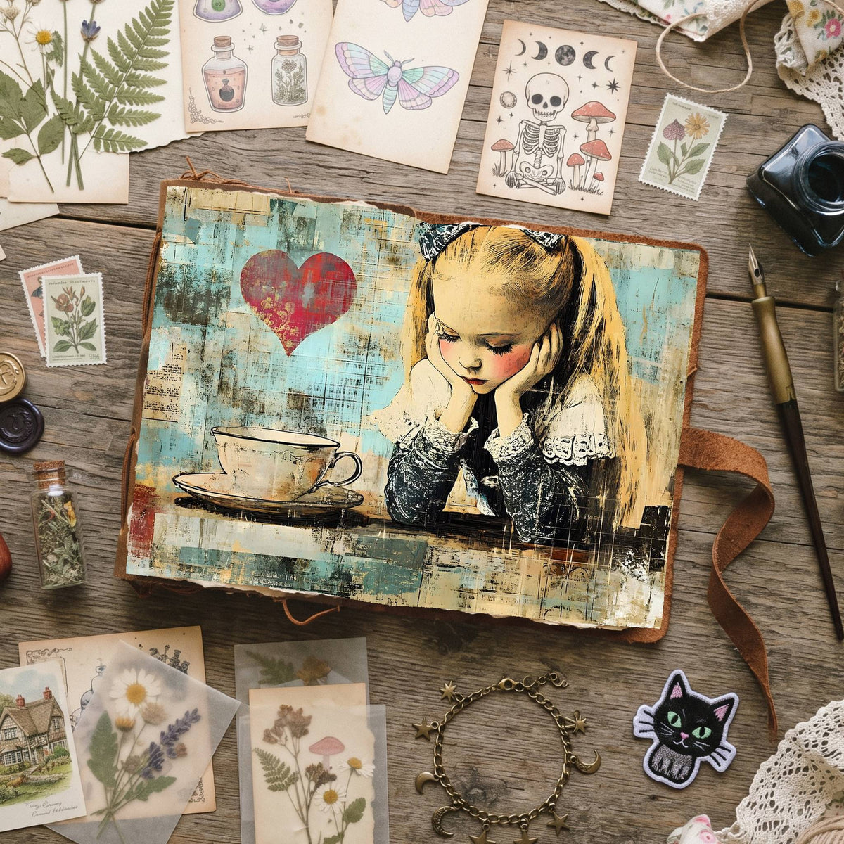 Alice In Wonderland Digital Papers