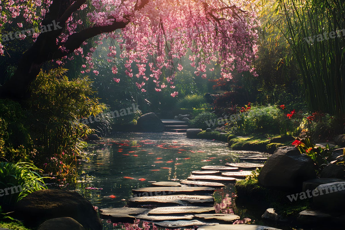 Botanical Garden Backdrop Images