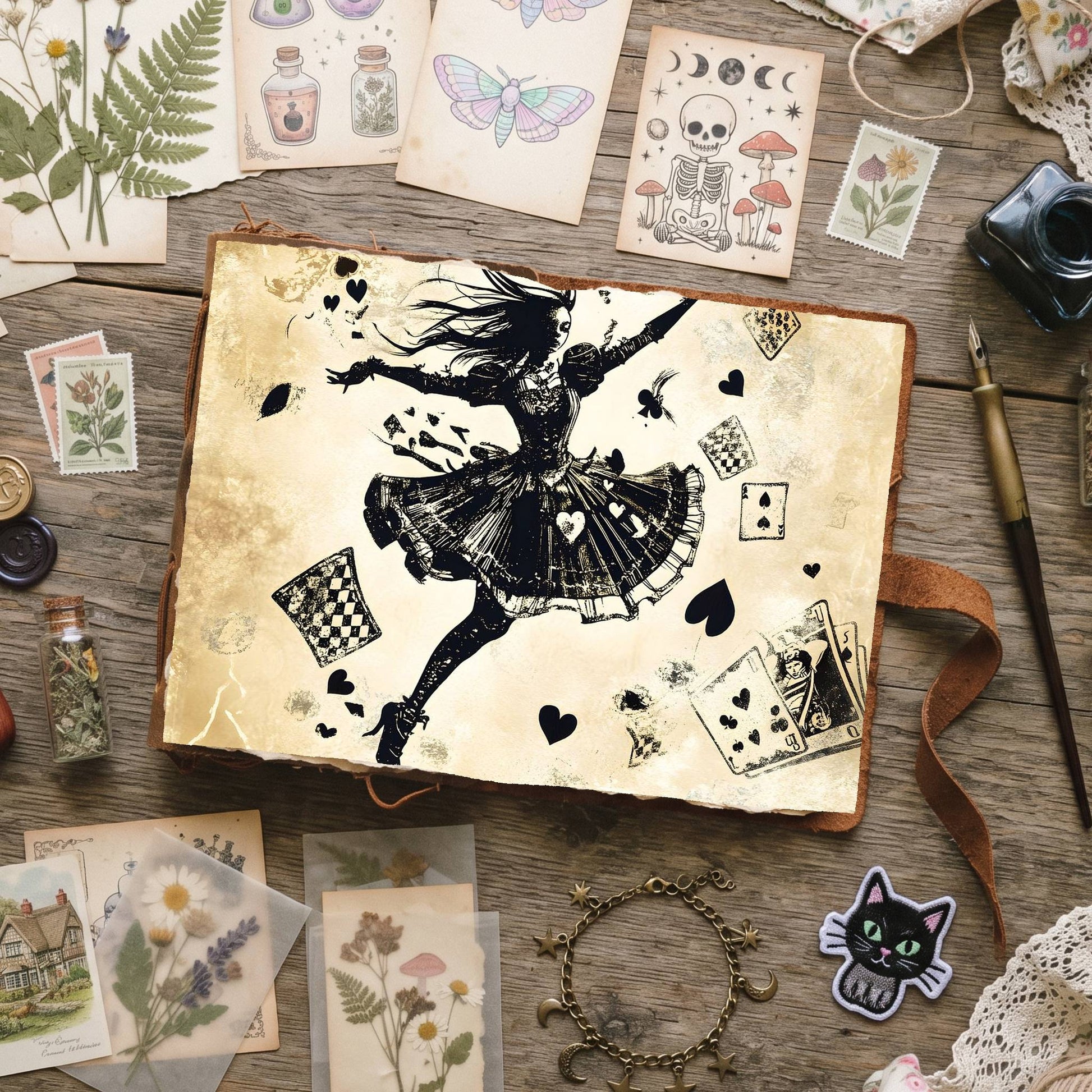 Alice In Wonderland Digital Papers