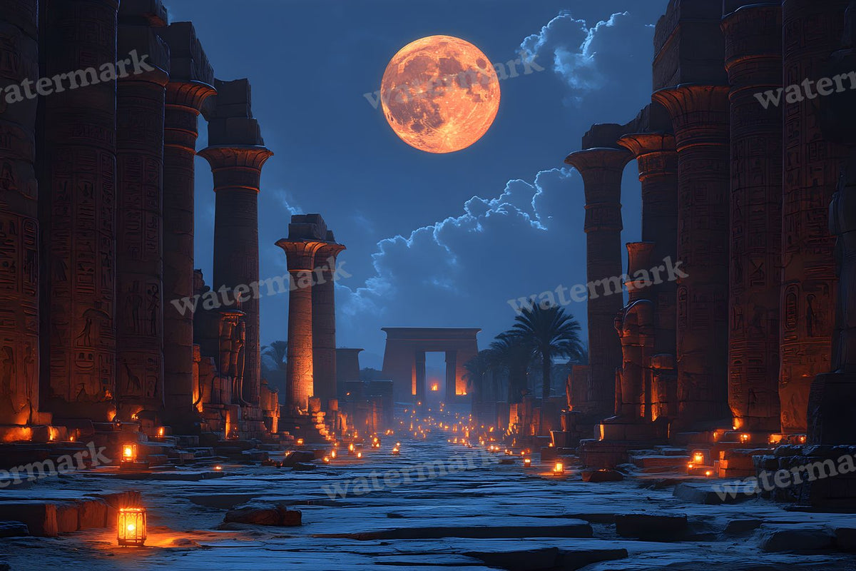 Ancient Egyptian Night Backdrop Images