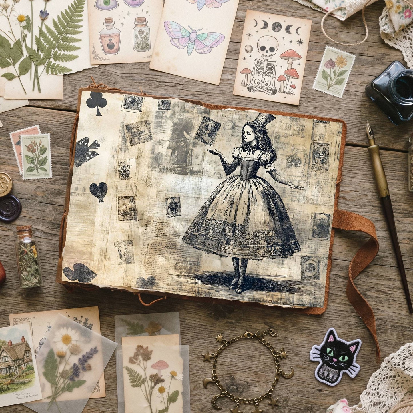 Alice In Wonderland Digital Papers