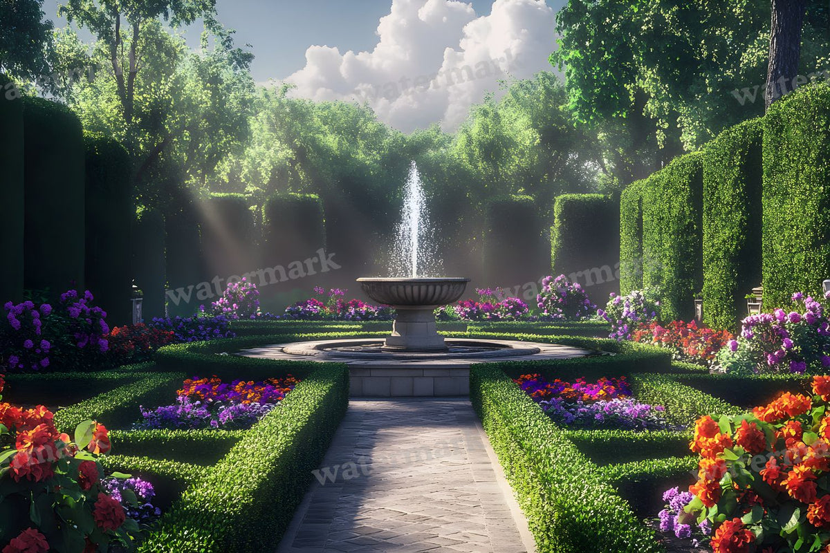 Botanical Garden Backdrop Images