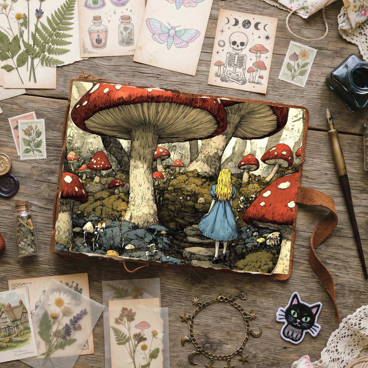Alice In Wonderland Digital Papers