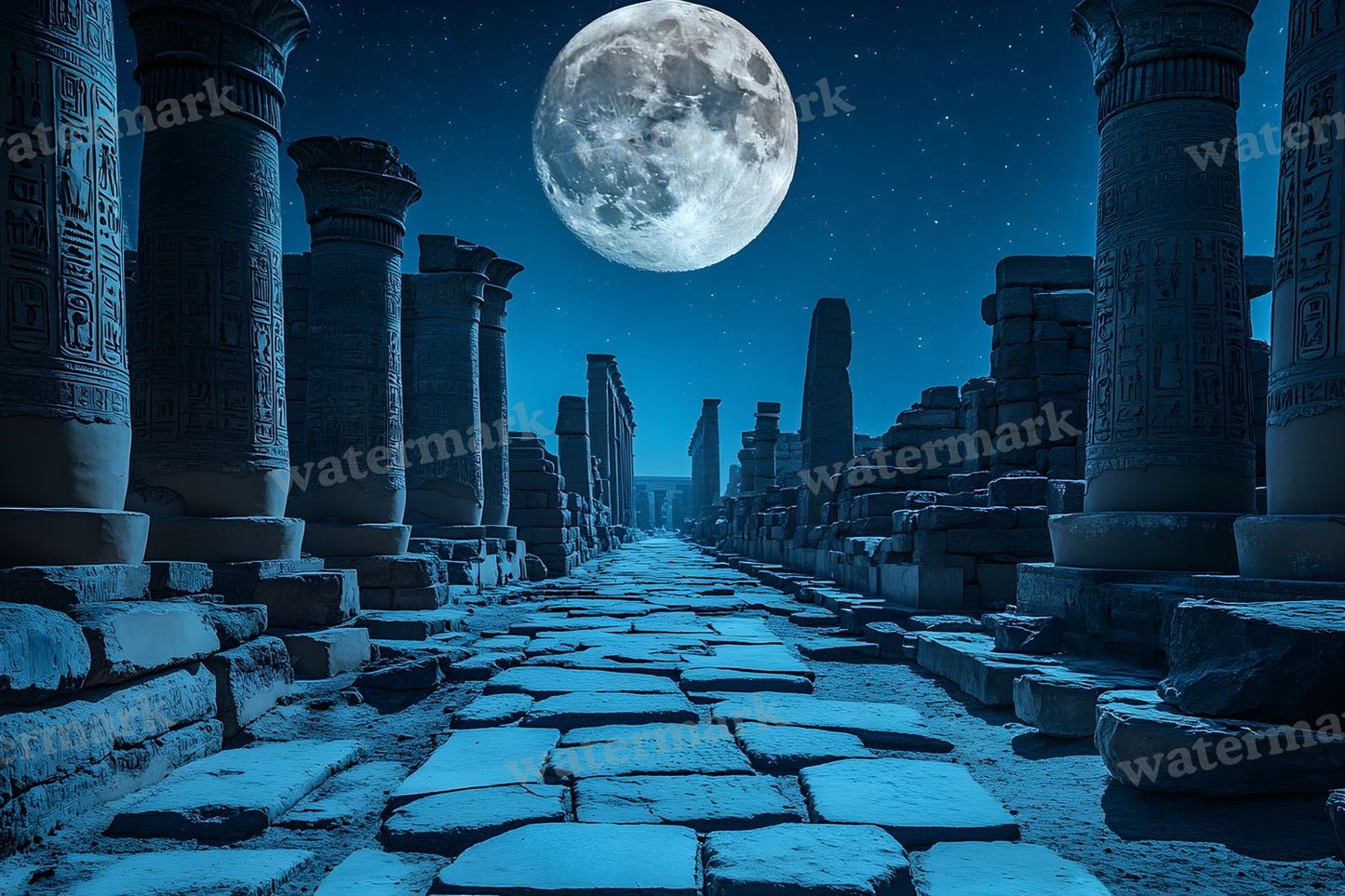 Ancient Egyptian Night Backdrop Images