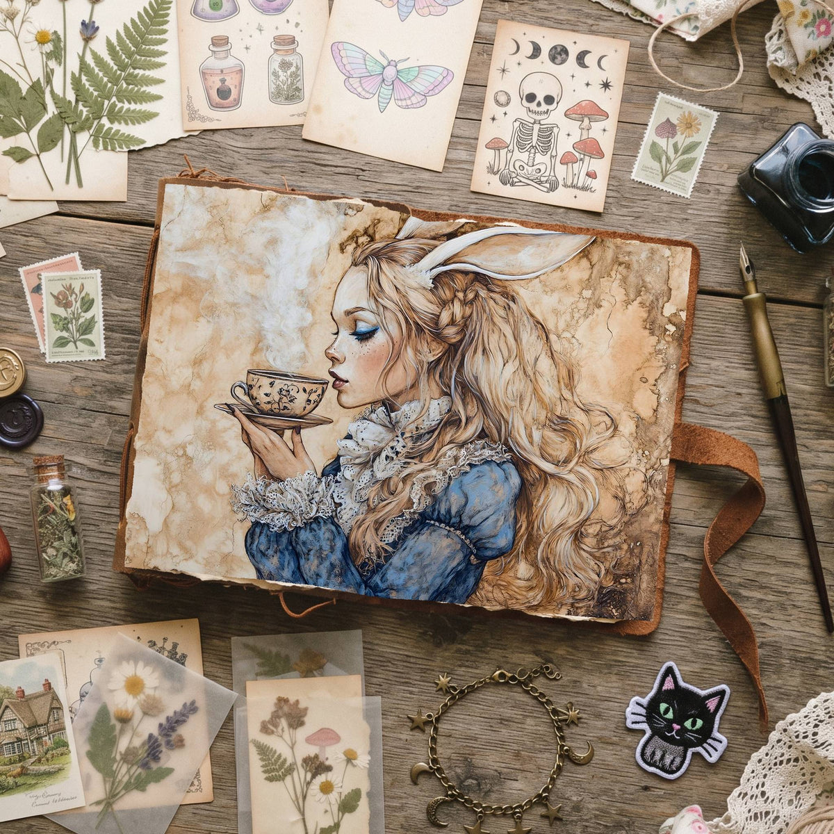Alice In Wonderland Digital Papers