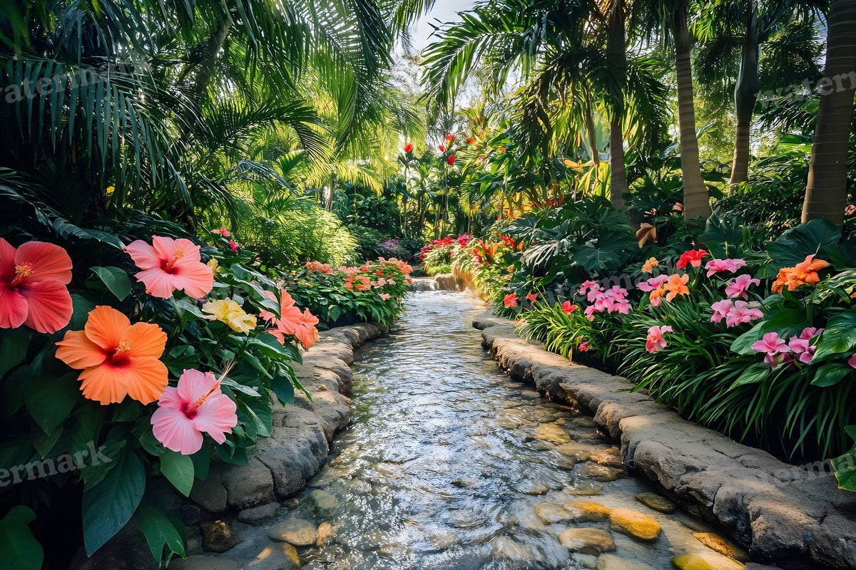 Botanical Garden Backdrop Images