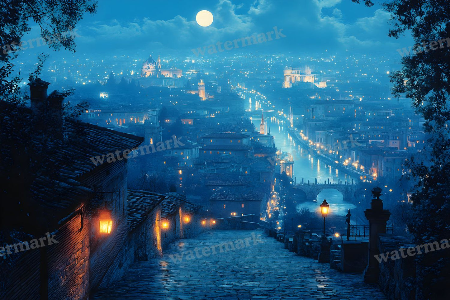 Ancient Roman Night Backdrop Images