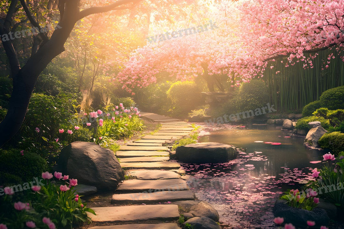 Botanical Garden Backdrop Images