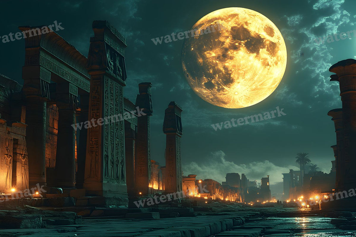Ancient Egyptian Night Backdrop Images