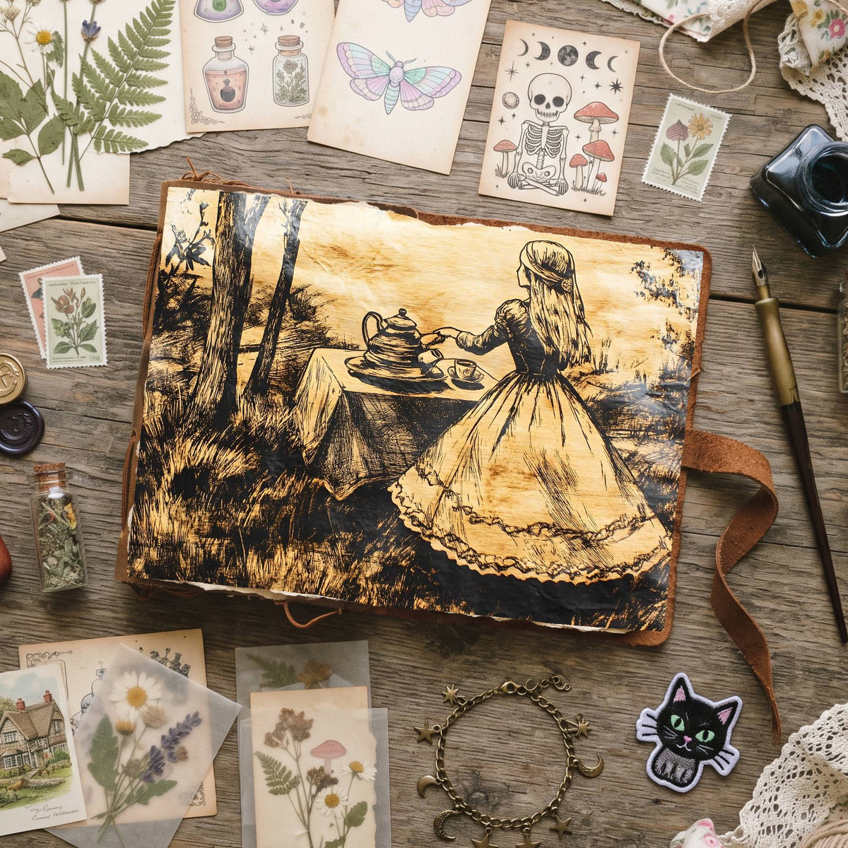 Alice In Wonderland Digital Papers