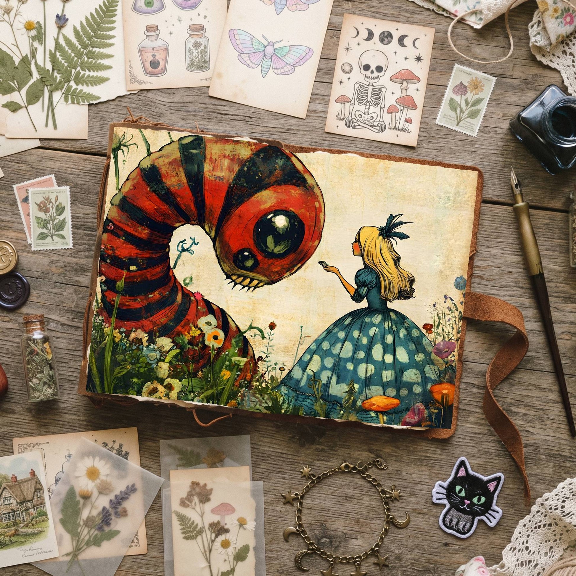 Alice In Wonderland Digital Papers