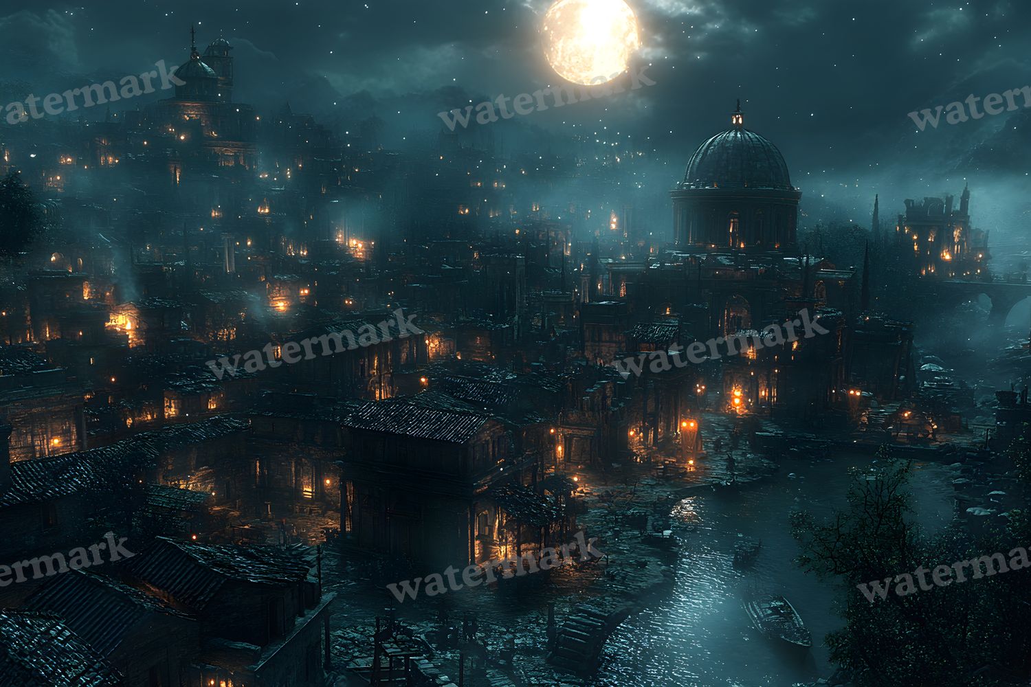 Ancient Roman Night Backdrop Images