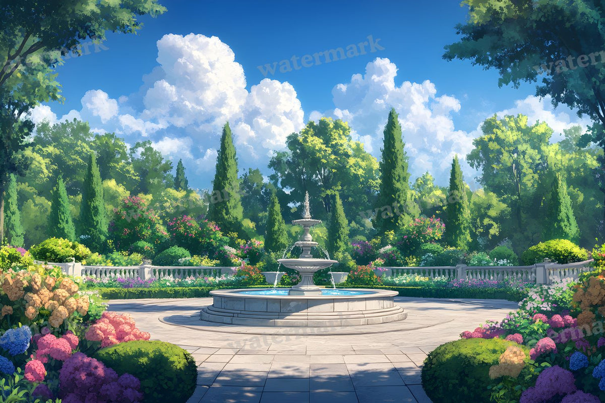 Botanical Garden Backdrop Images