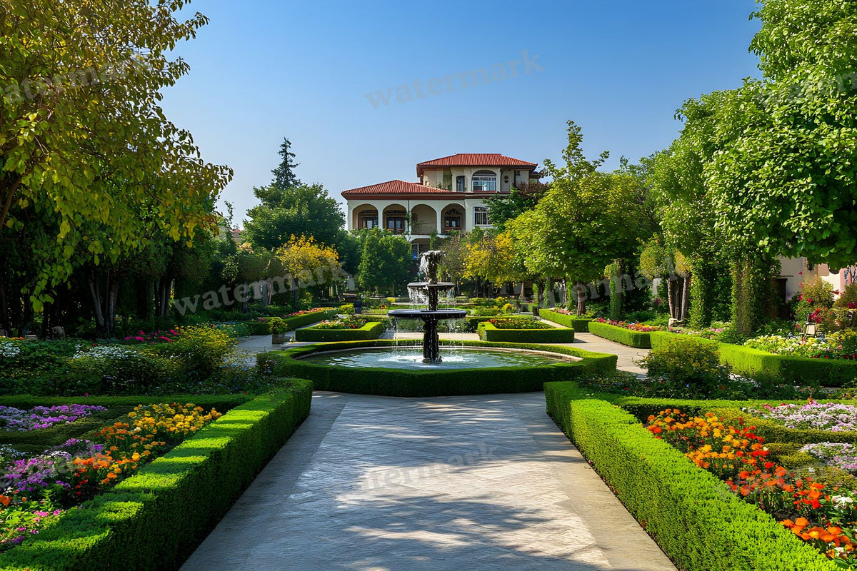 Botanical Garden Backdrop Images