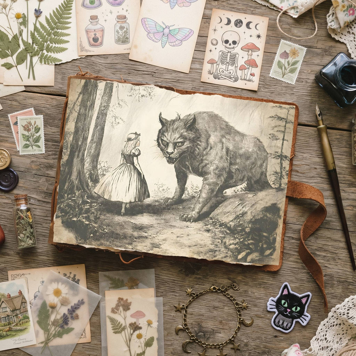 Alice In Wonderland Digital Papers