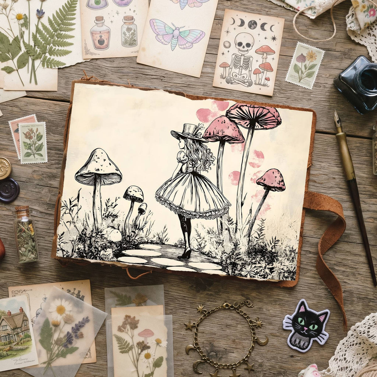 Alice In Wonderland Digital Papers