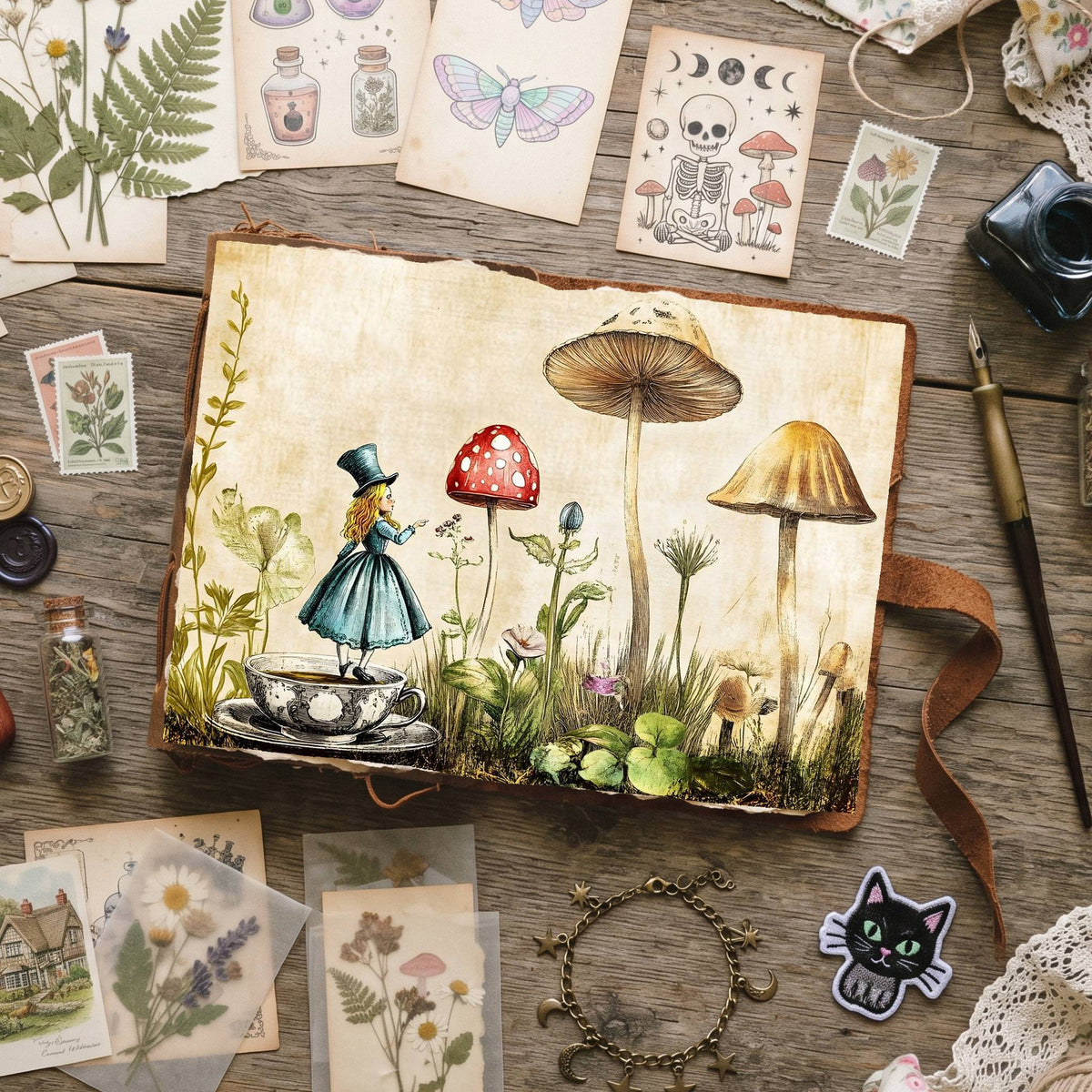 Alice In Wonderland Digital Papers