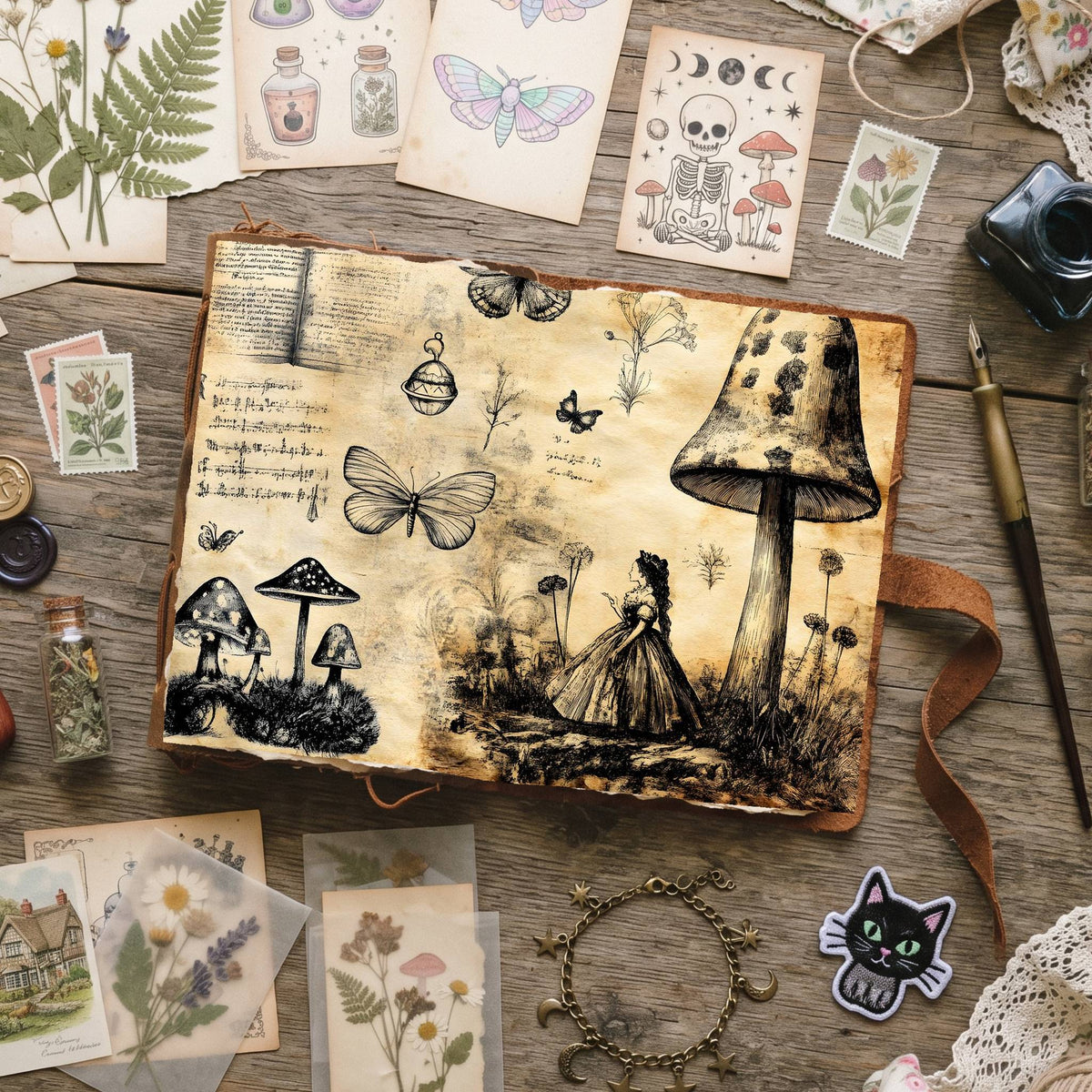 Alice In Wonderland Digital Papers