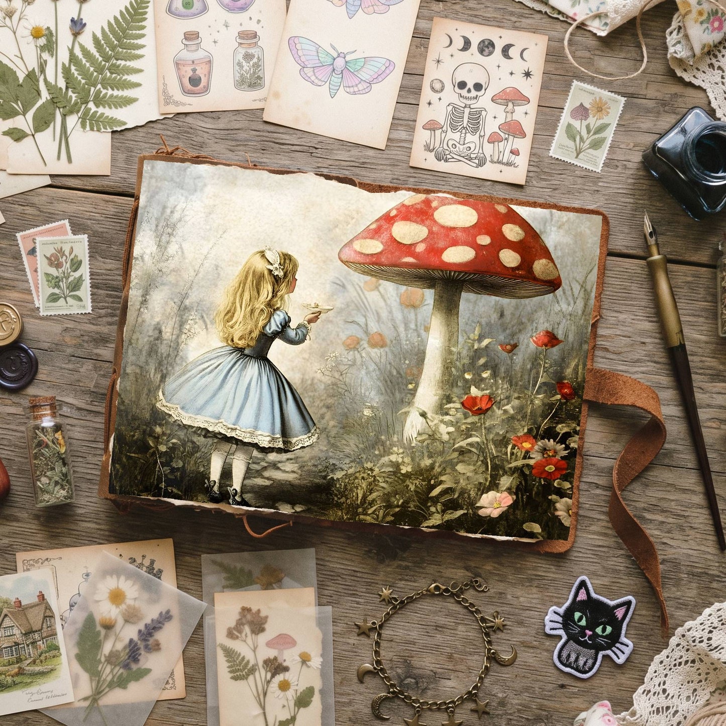 Alice In Wonderland Digital Papers