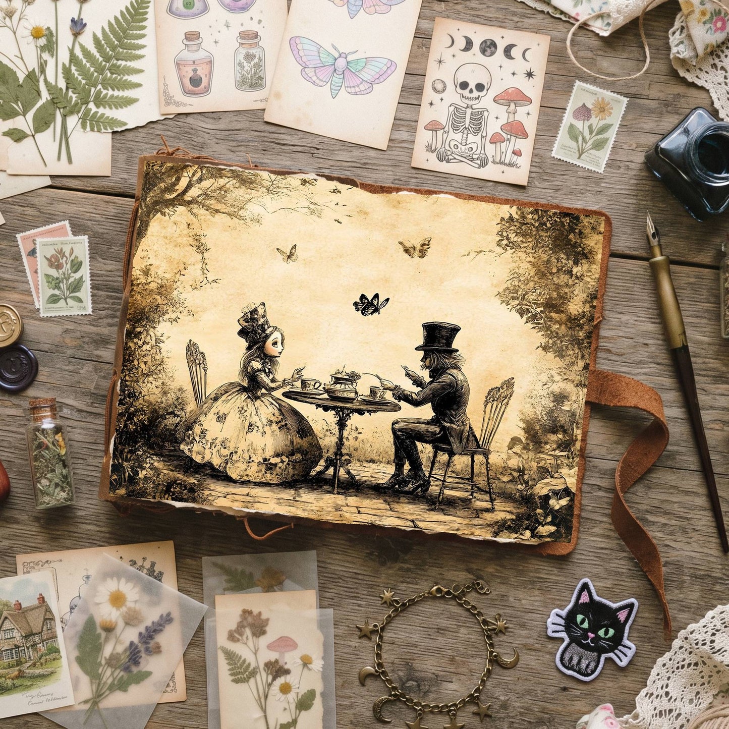 Alice In Wonderland Digital Papers