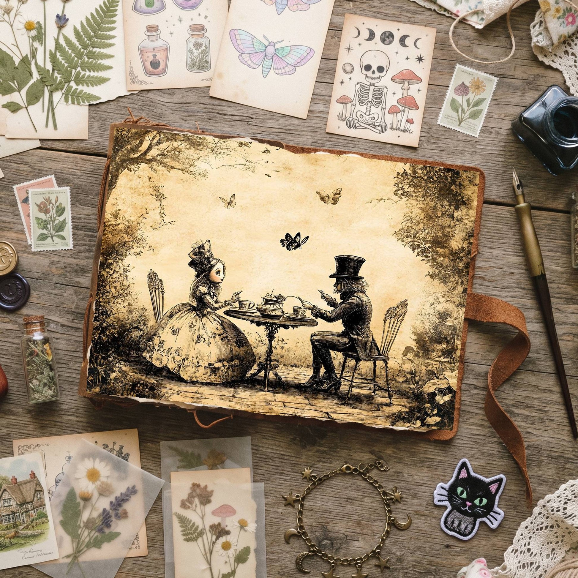 Alice In Wonderland Digital Papers