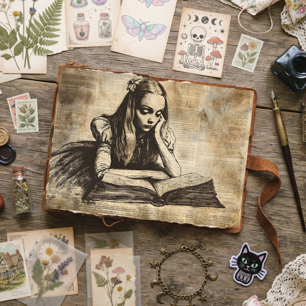 Alice In Wonderland Digital Papers