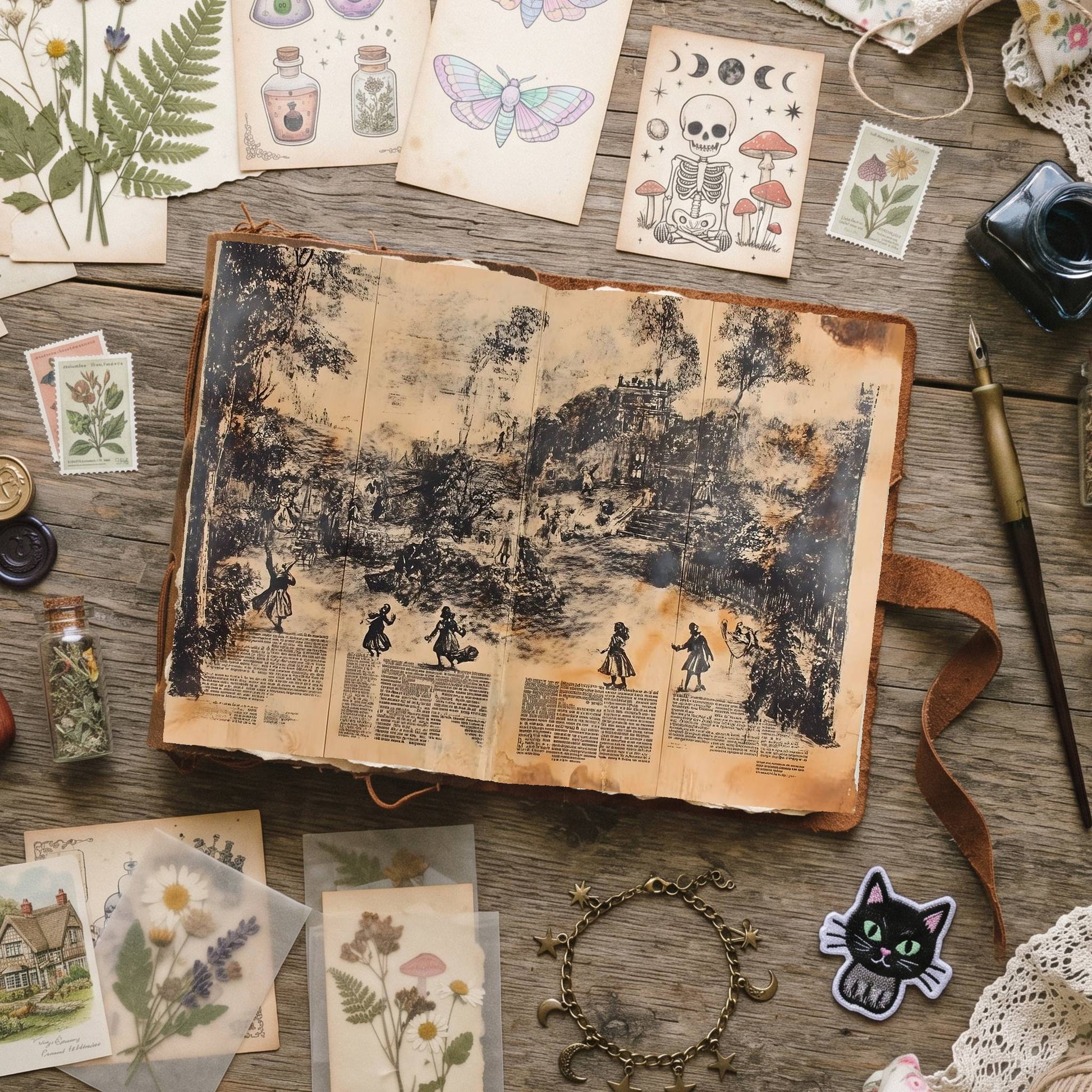 Alice In Wonderland Digital Papers