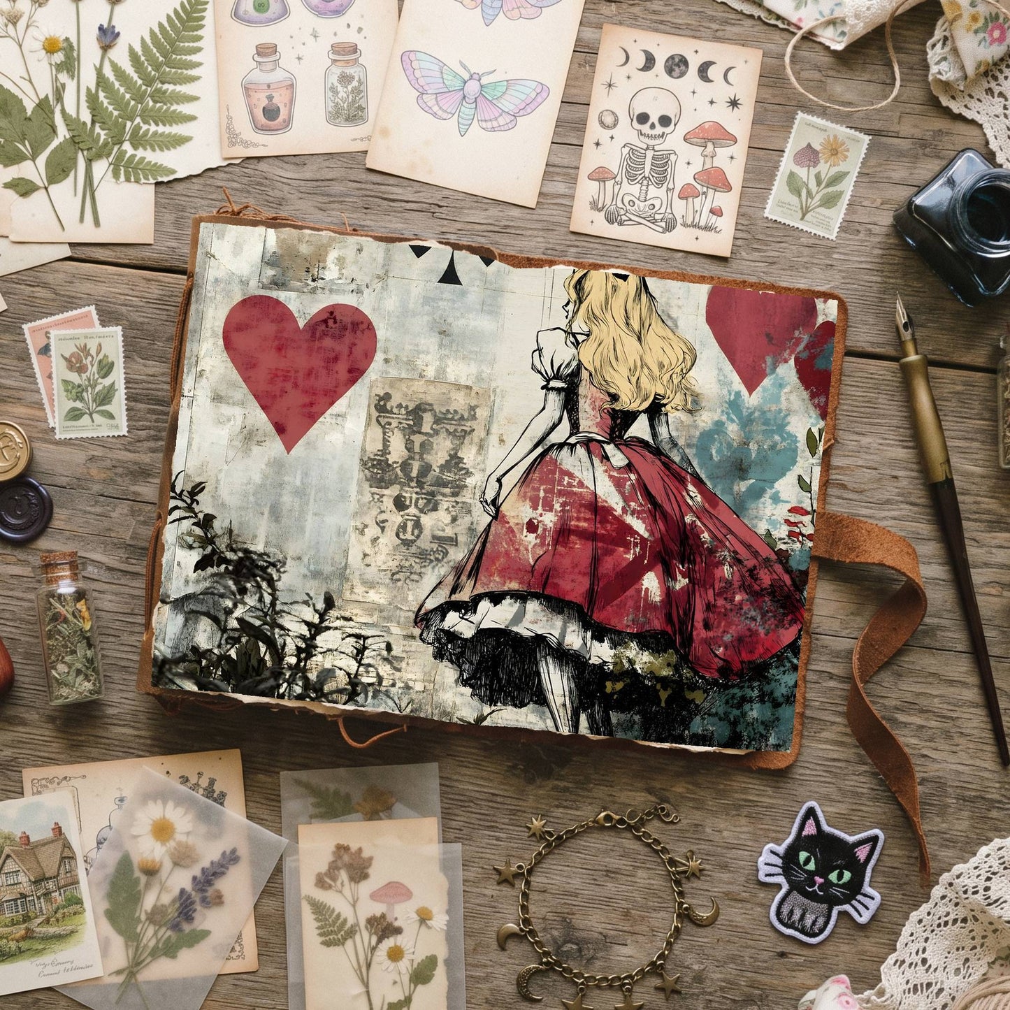 Alice In Wonderland Digital Papers